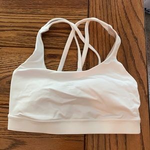 Lululemon White Sports Bra